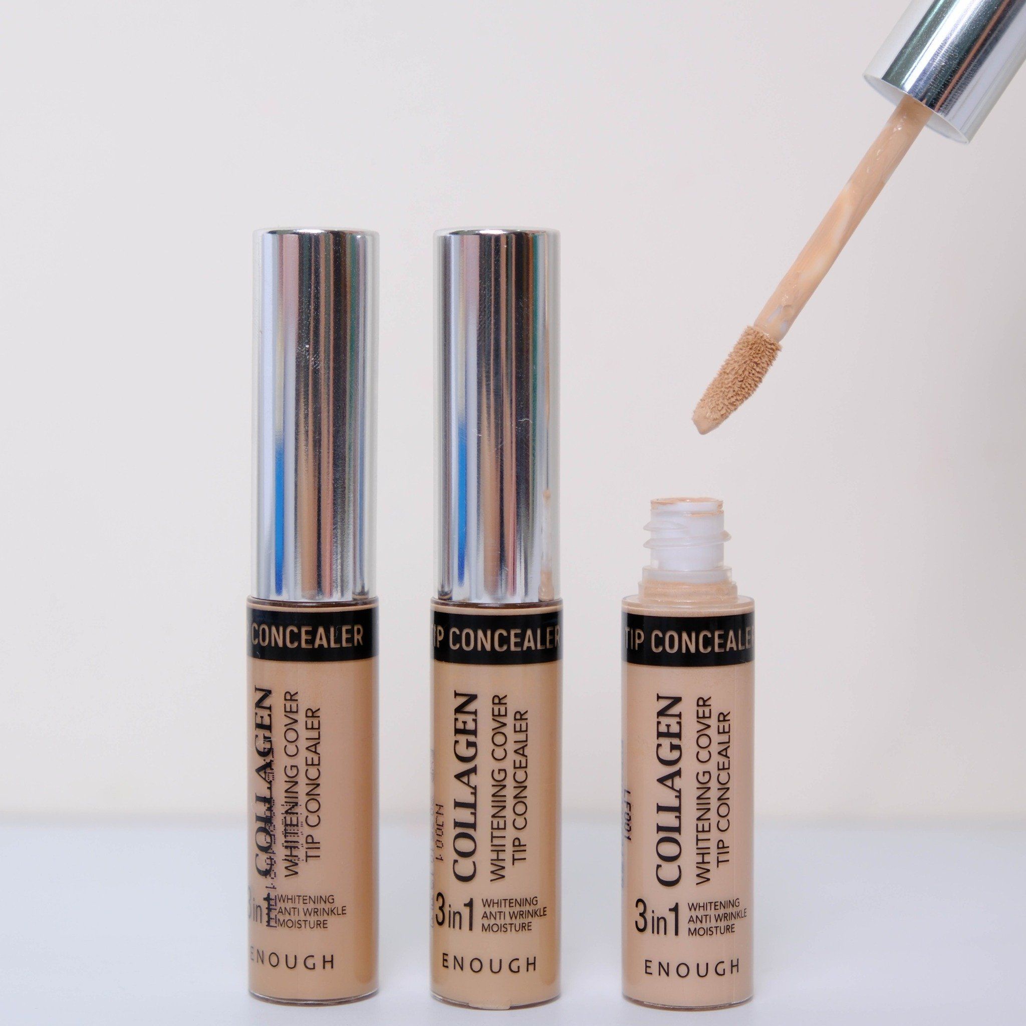 THANH CHE KHUYẾT ĐIỂM LÀM SÁNG DA COLLAGEN 3IN1 ENOUGH COLLAGEN WHITENING COVER TIP CONCEALER