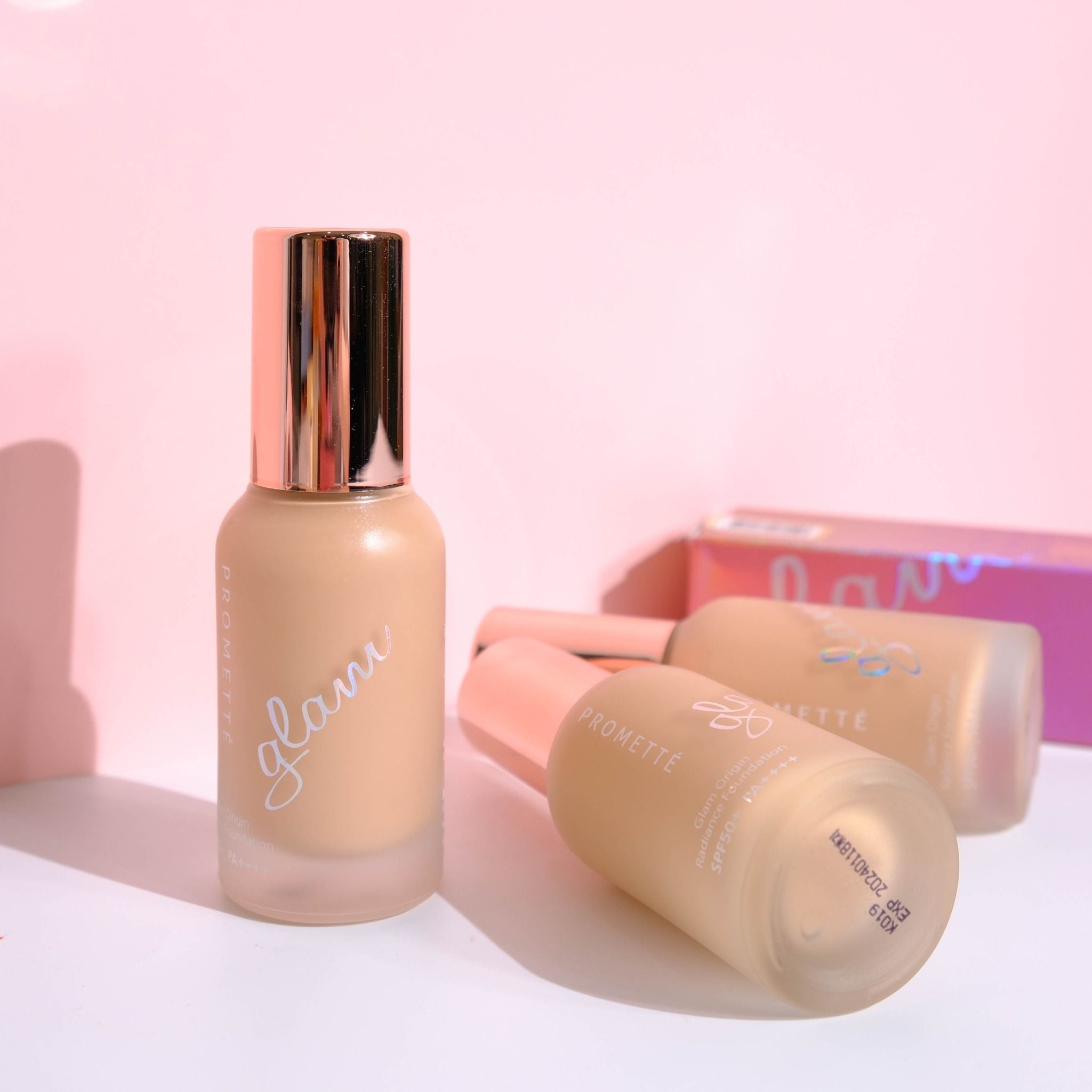 KEM NỀN DẠNG CHAI GLAM ENOUGH PROMETTE GLAM ORIGIN RADIANCE FOUNDATION
