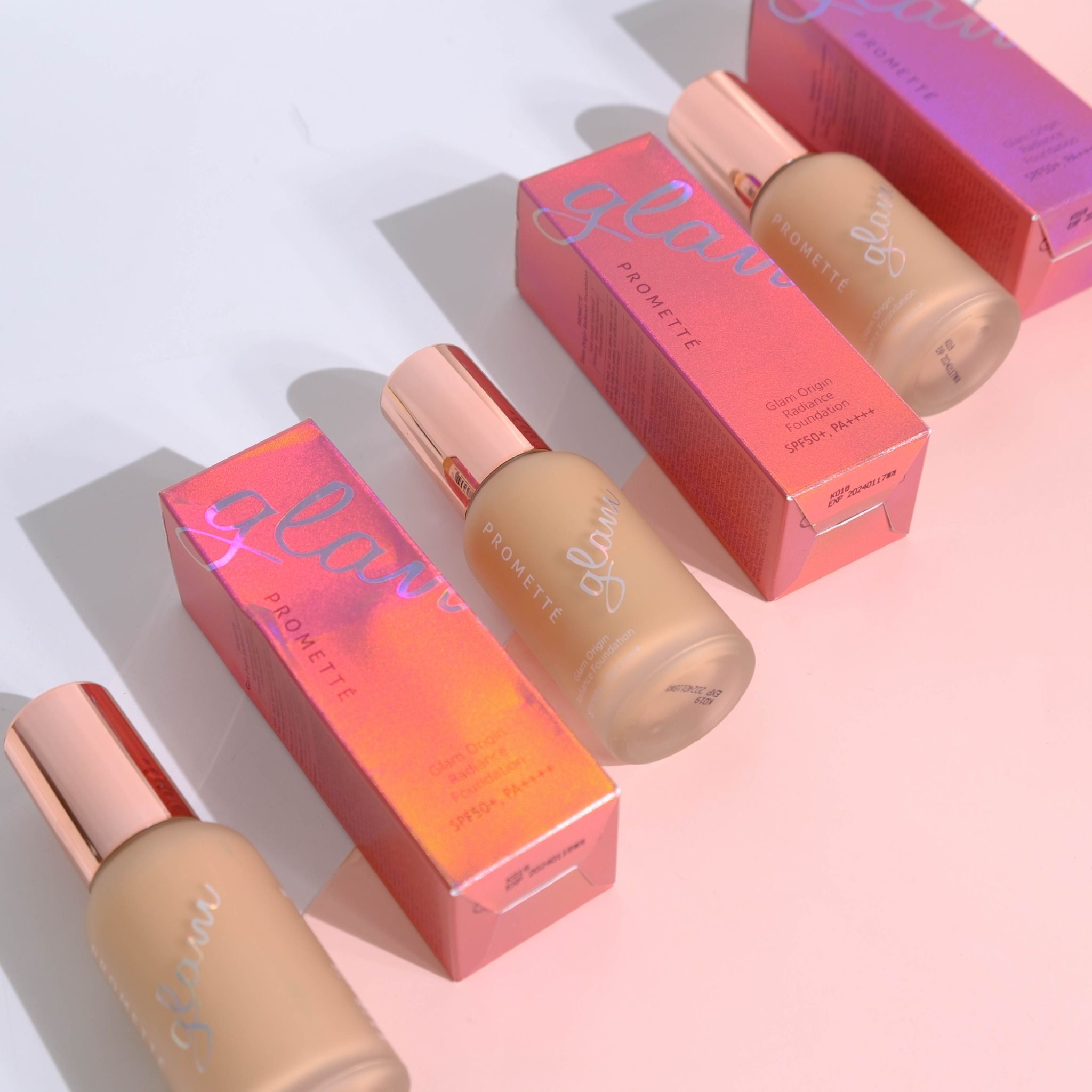 KEM NỀN DẠNG CHAI GLAM ENOUGH PROMETTE GLAM ORIGIN RADIANCE FOUNDATION