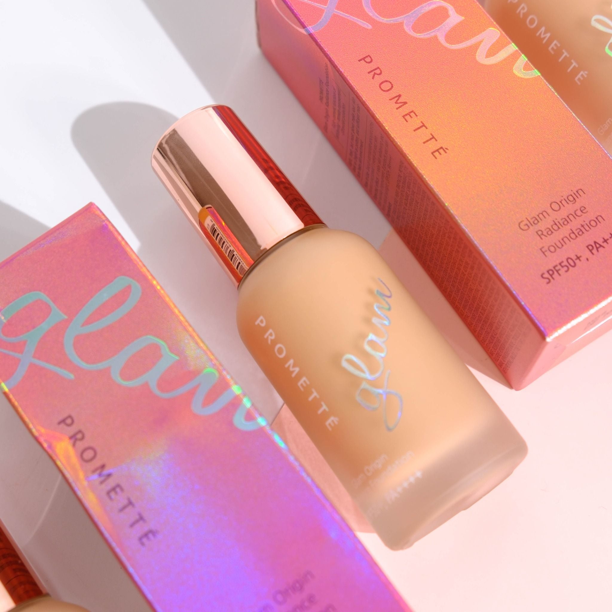 KEM NỀN DẠNG CHAI GLAM ENOUGH PROMETTE GLAM ORIGIN RADIANCE FOUNDATION