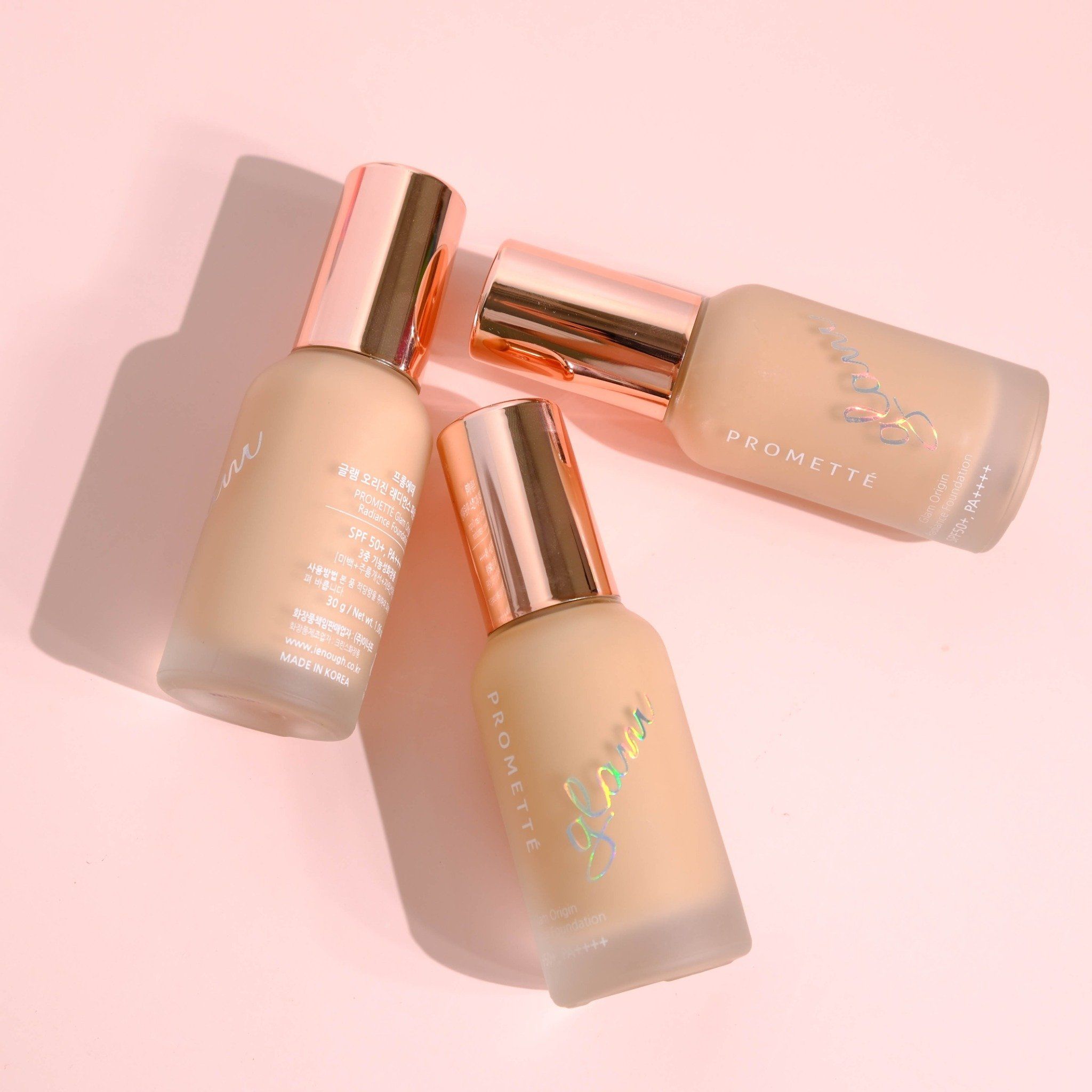 KEM NỀN DẠNG CHAI GLAM ENOUGH PROMETTE GLAM ORIGIN RADIANCE FOUNDATION