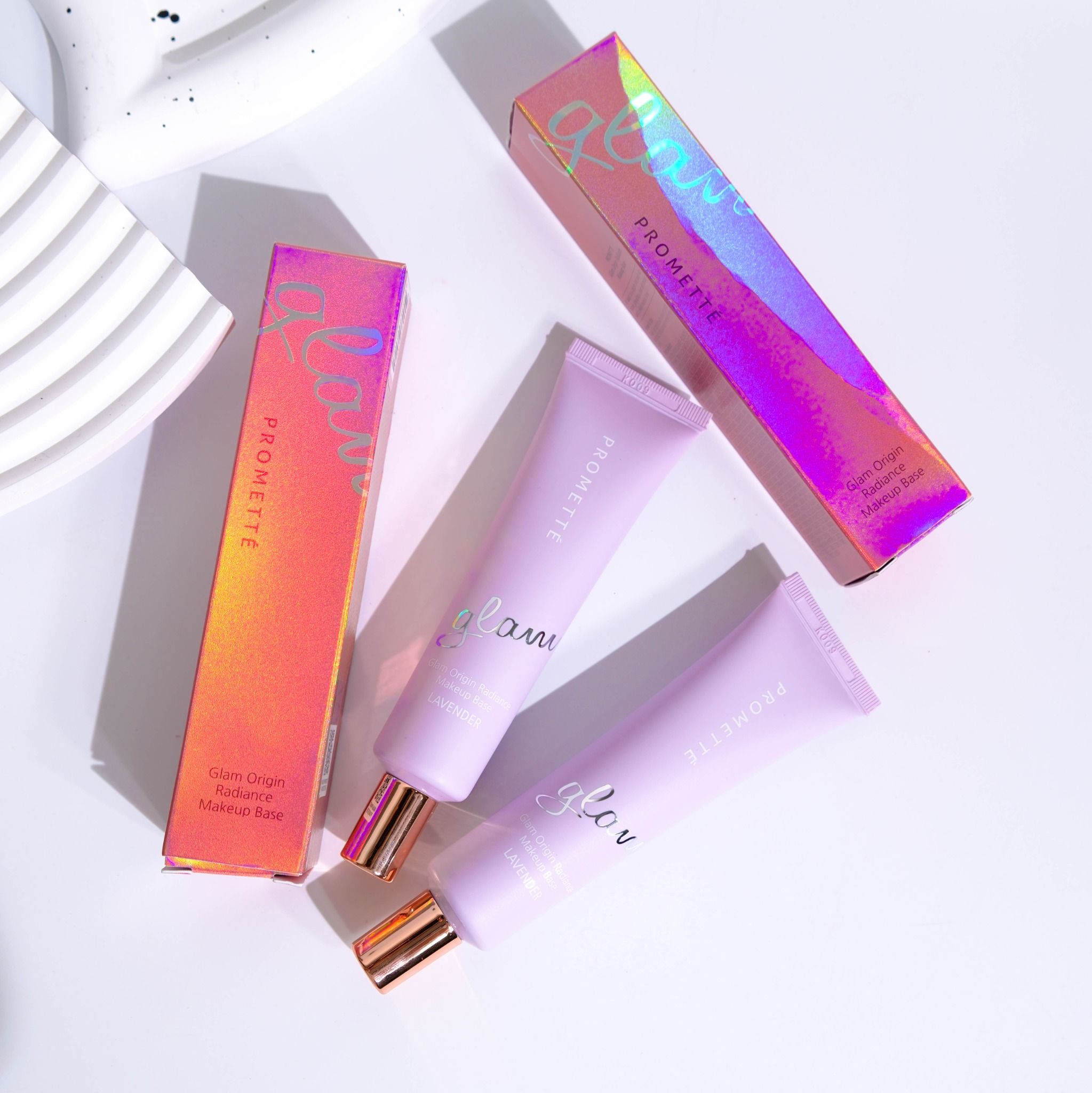 KEM LÓT GLAM ENOUGH PROMETTE GLAM ORIGIN RADIANCE MAKEUP BASE 30G - LAVENDER