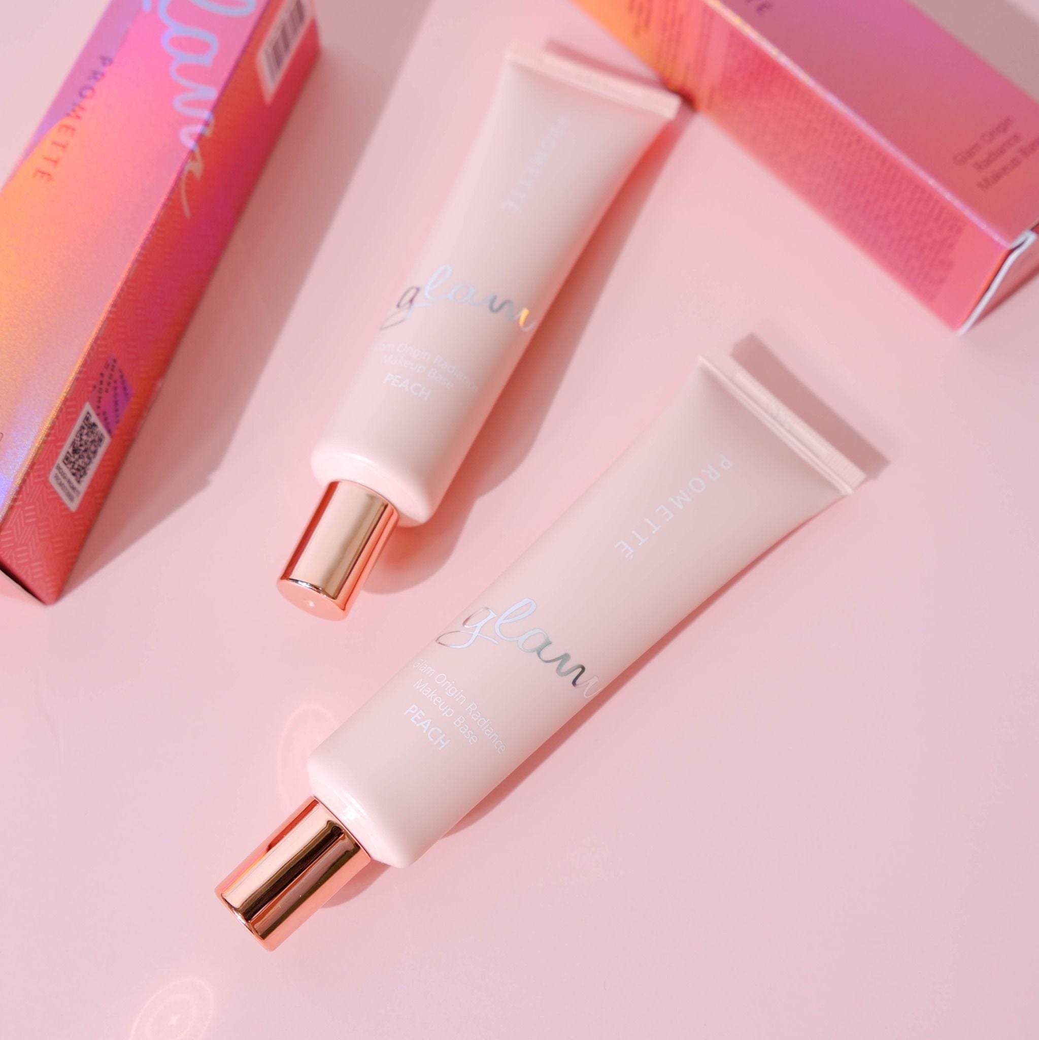 KEM LÓT GLAM ENOUGH PROMETTE GLAM ORIGIN RADIANCE MAKEUP BASE 30G - PEACH