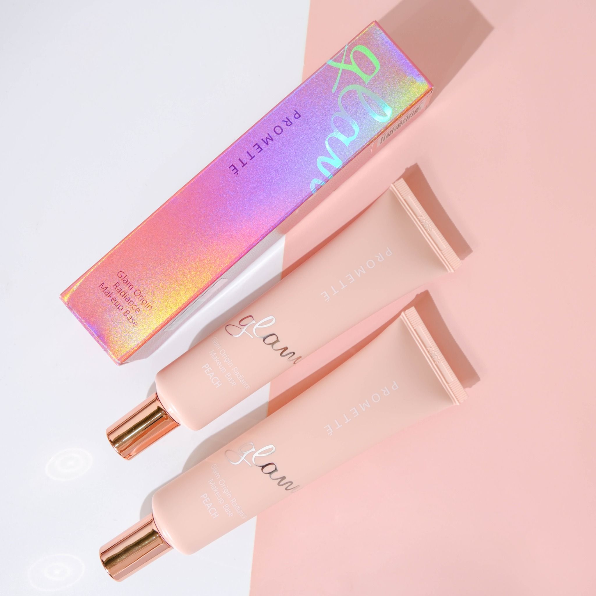 KEM LÓT GLAM ENOUGH PROMETTE GLAM ORIGIN RADIANCE MAKEUP BASE 30G - PEACH