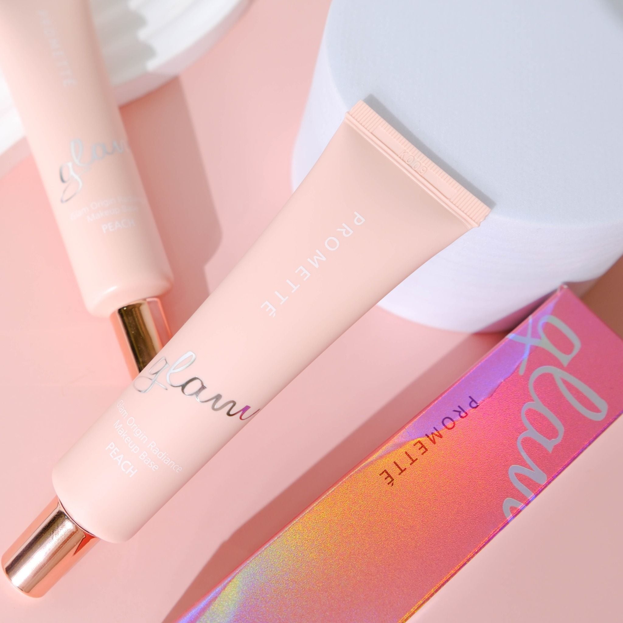 KEM LÓT GLAM ENOUGH PROMETTE GLAM ORIGIN RADIANCE MAKEUP BASE 30G - PEACH