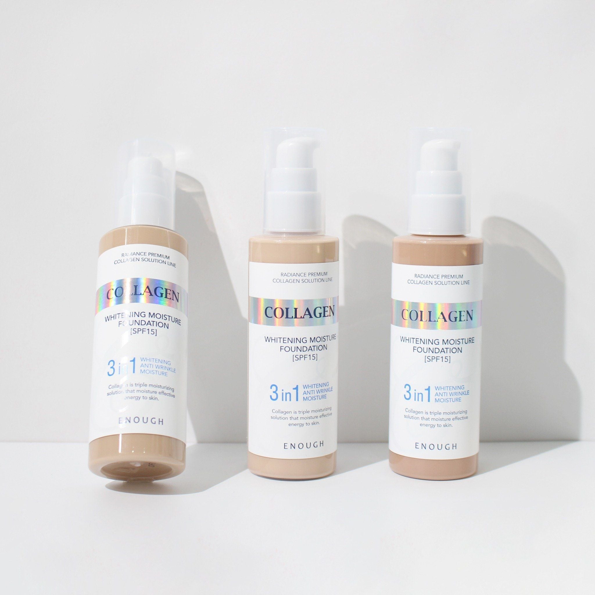 KEM NỀN COLLAGEN 3IN1 ENOUGH COLLAGEN 3IN1 FOUNDATION 100ML