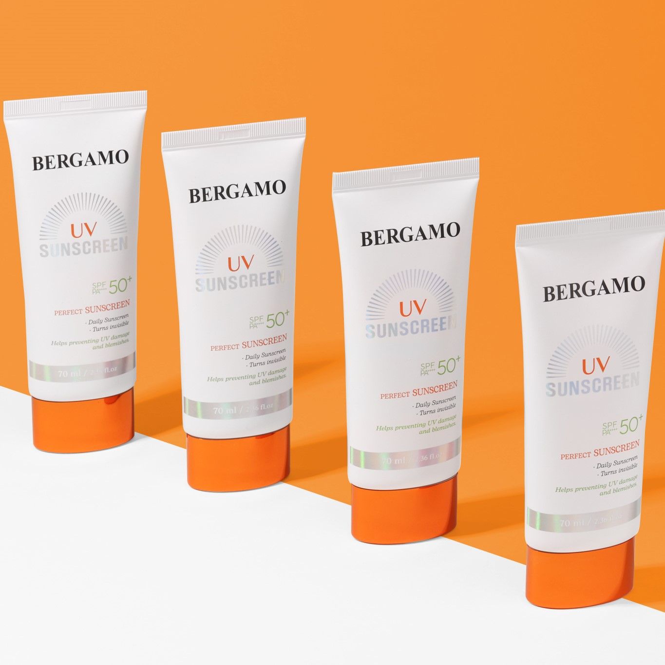 KEM CHỐNG NẮNG PHỔ RỘNG BERGAMO PERFECT SUNSCREEN SPF50 70ML