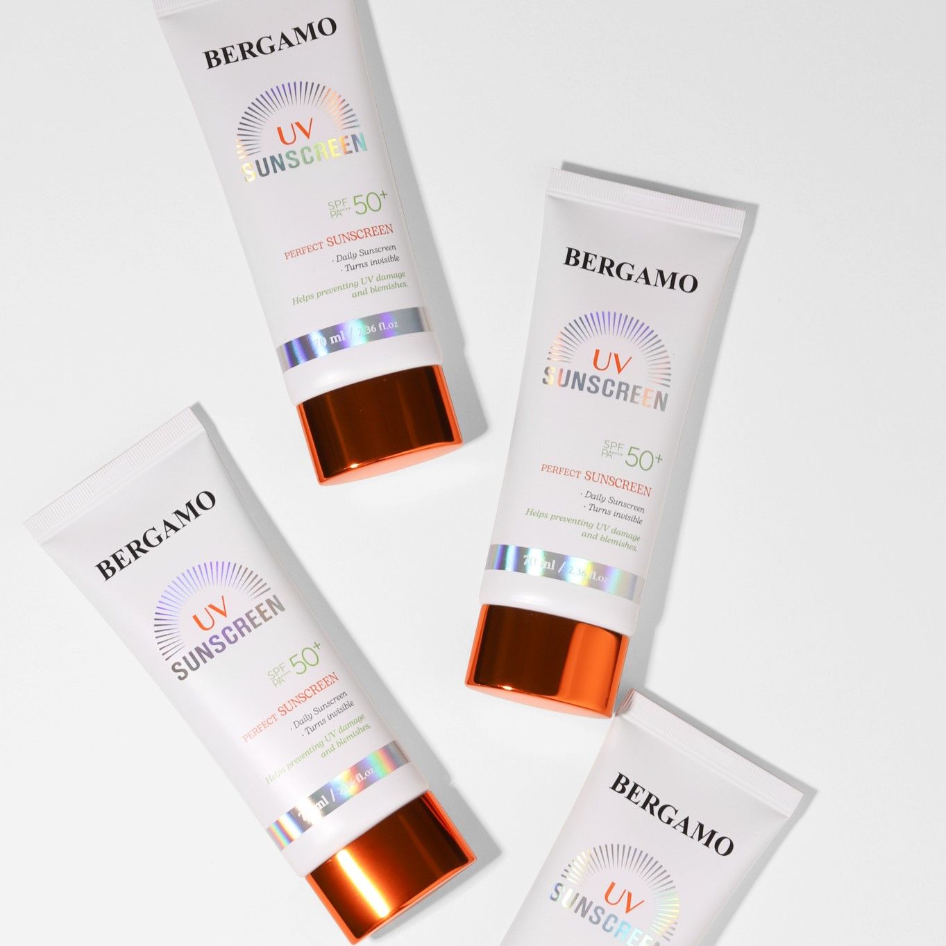 KEM CHỐNG NẮNG PHỔ RỘNG BERGAMO PERFECT SUNSCREEN SPF50 70ML