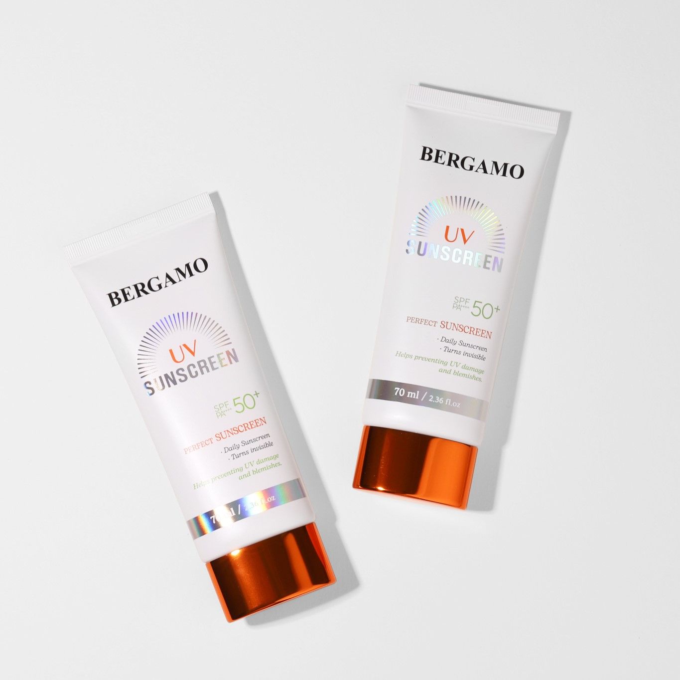 KEM CHỐNG NẮNG PHỔ RỘNG BERGAMO PERFECT SUNSCREEN SPF50 70ML