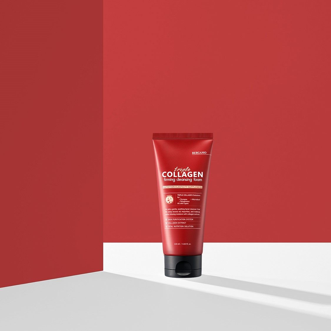 SỮA RỬA MẶT COLLAGEN SĂN CHẮC BERGAMO TRIPLE COLLAGEN FIRMING CLEANSING FOAM 120ML