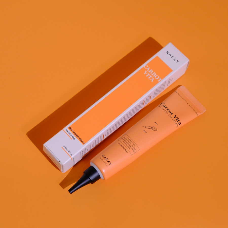 KEM DƯỠNG MẮT CÀ RỐT NAEXY CARROT VITA RECOVERY EYE CREAM 40ML
