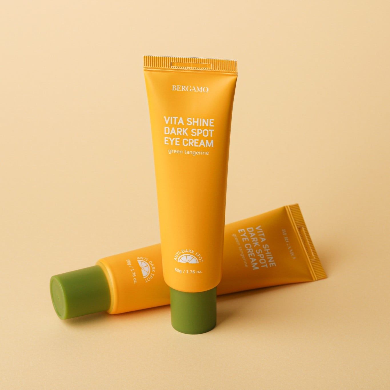 KEM DƯỠNG MẮT QUÝT XANH BERGAMO GREEN TANGERINE VITA SHINE DARK SPOT EYE CREAM 50G (TẶNG TUÝP 10ML)