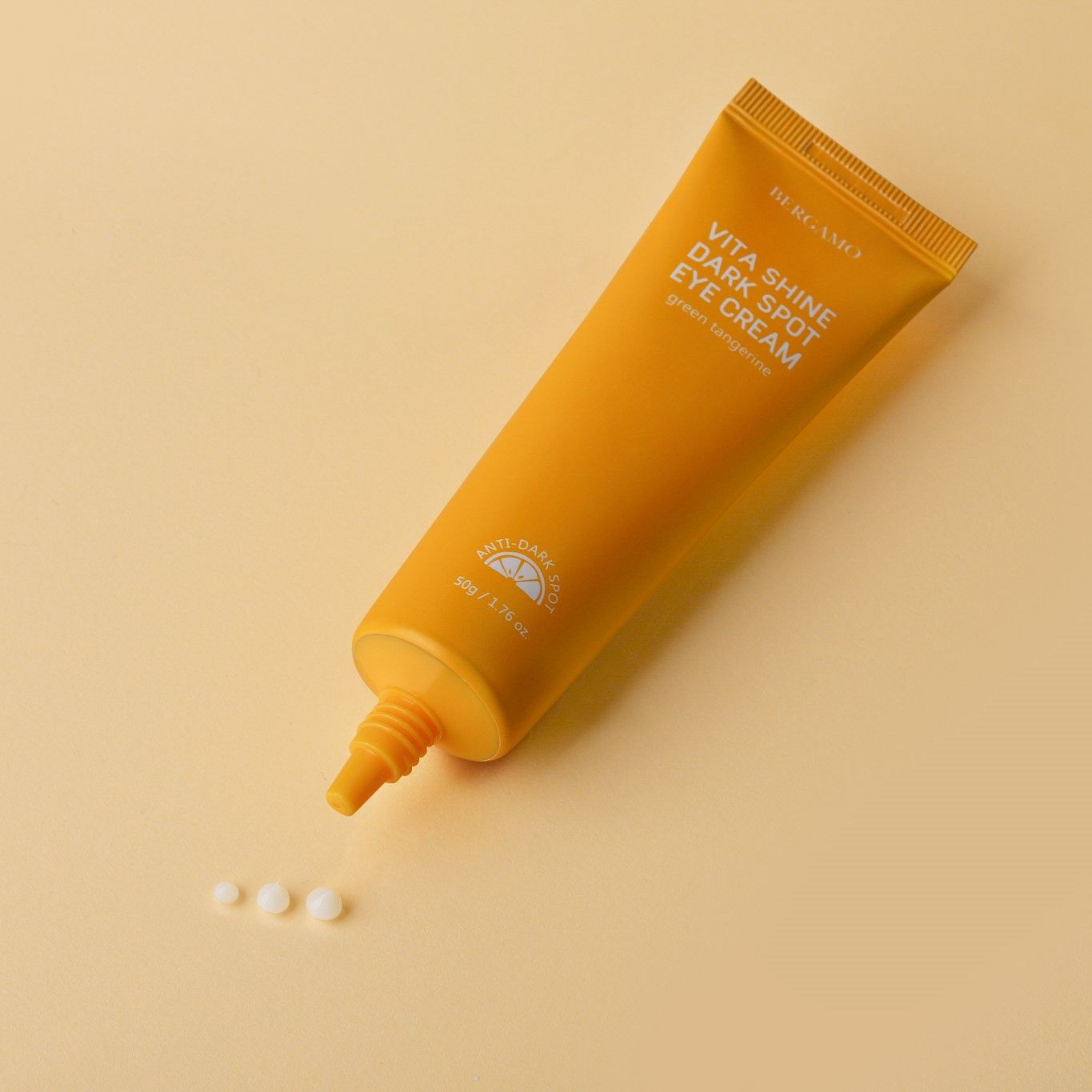KEM DƯỠNG MẮT QUÝT XANH BERGAMO GREEN TANGERINE VITA SHINE DARK SPOT EYE CREAM 50G (TẶNG TUÝP 10ML)
