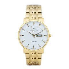Đồng Hồ Nam Dây Thép Coral Star 1231SA Sapphire Bảo Hành Chính Hãng