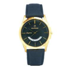 Đồng Hồ Nam Dây Da Sunrise 779SWP Sapphire Chính Hãng