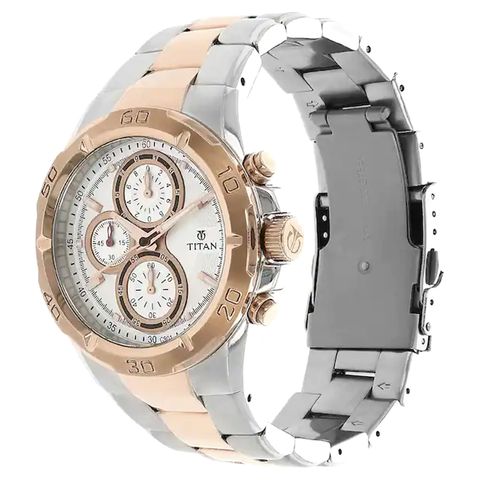 Đồng Hồ Chronograph Nam Titan 9308KM01 Bảo Hành Chính Hãng
