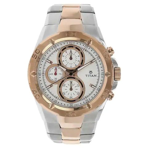 Đồng Hồ Chronograph Nam Titan 9308KM01 Bảo Hành Chính Hãng