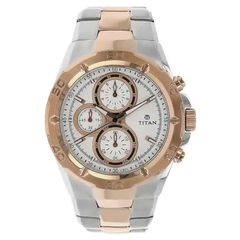 Đồng Hồ Chronograph Nam Titan 9308KM01 Bảo Hành Chính Hãng