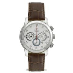 Đồng Hồ Chronograph Nam Aolix AL-7049G Sapphire Dây Da Bảo Hành 5 Năm
