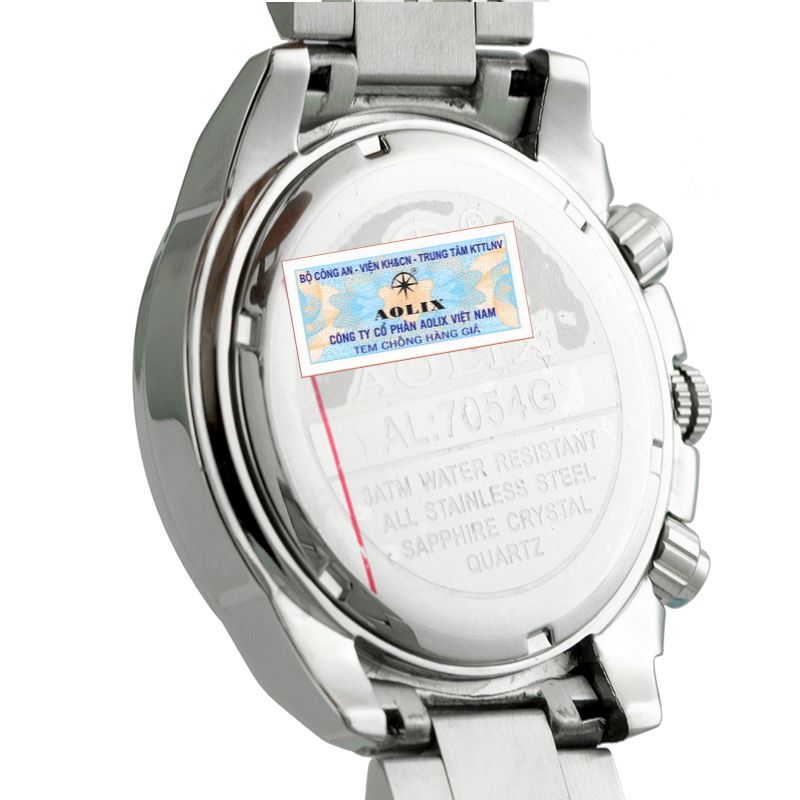Đồng Hồ Nam 6 Kim Aolix AL-7054G Sapphire Chính Hãng