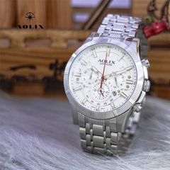 Đồng Hồ Nam Chronograph 6 Kim Aolix AL-7089G Sapphire Bảo Hành Chính Hãng 5 Năm