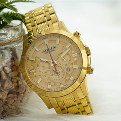 Đồng Hồ Nam Chronograph 6 Kim Aolix AL-7089G Sapphire Bảo Hành Chính Hãng 5 Năm