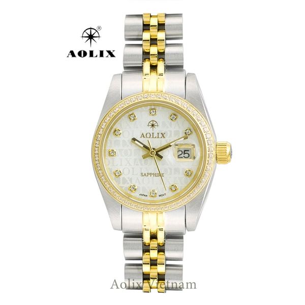 Đồng Hồ Nữ Dây Thép Aolix AL-9148L Sapphire Bảo Hành Chính Hãng 5 Năm