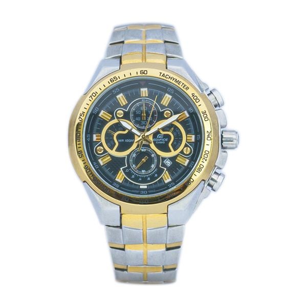 Đồng Hồ Casio Nam Chronograph EF 554 Dây Thép