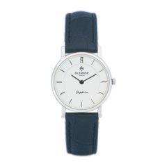 Đồng Hồ Nữ Dây Da Sunrise DL737PWB Sapphire Chính Hãng