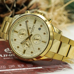 Đồng Hồ Nam 6 Kim Sunrise DM756SWA Sapphire Chính Hãng Nhật Bản