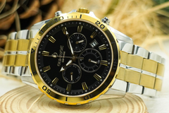 Đồng Hồ Nam 6 Kim Dây Thép Sunrise DM760SWA Chính Hãng Nhật Bản