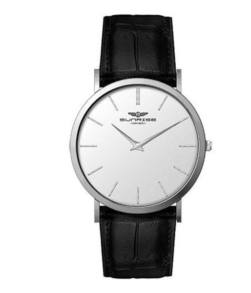 Đồng Hồ Nam Dây Da Sunrise SG6241.4102 Sapphire Chính Hãng