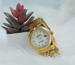 Đồng Hồ Rolex RL-1633 Sapphire Nam Dây Thép