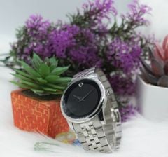 Đồng Hồ Movado Nam Dây Thép Sapphire Máy Nhật