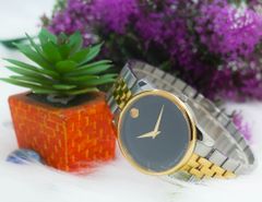 Đồng Hồ Movado Nam Dây Thép Sapphire Máy Nhật