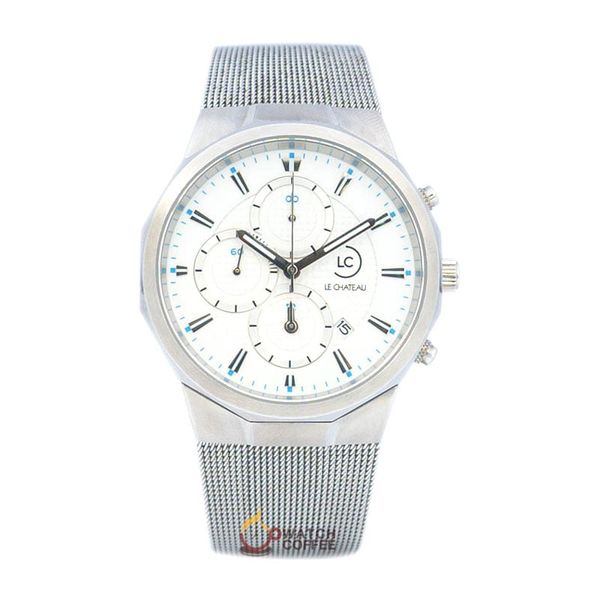 Đồng Hồ Chronograph LC L18.192.04.6.2 Sapphire Dây Lưới Nam