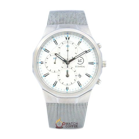 Đồng Hồ Chronograph LC L18.192.04.6.2 Sapphire Dây Lưới Nam
