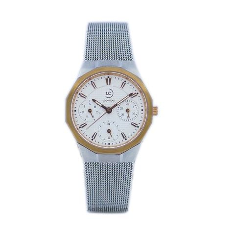 Đồng Hồ Nữ Dây Lưới 6 Kim LC L18.192.05.6.1 Sapphire Chính Hãng