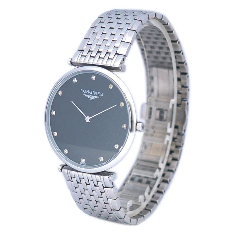 Đồng Hồ Longines L47754 Nam Sapphire Dây Thép