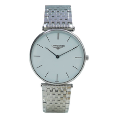 Đồng Hồ Longines L47754 Nam Sapphire Dây Thép
