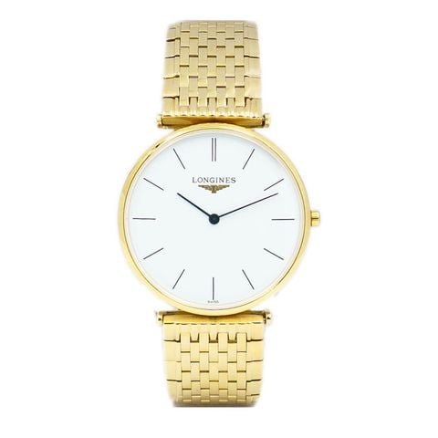 Đồng Hồ Longines L47754 Nam Sapphire Dây Thép