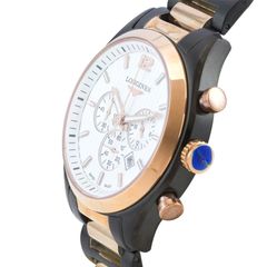 Đồng Hồ Longines S609 Chronograph Sapphire Dây Thép