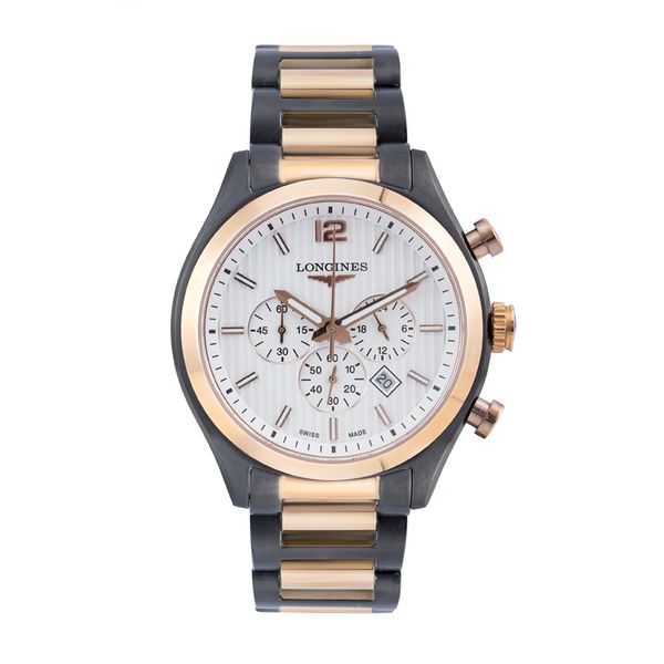 Đồng Hồ Longines S609 Chronograph Sapphire Dây Thép
