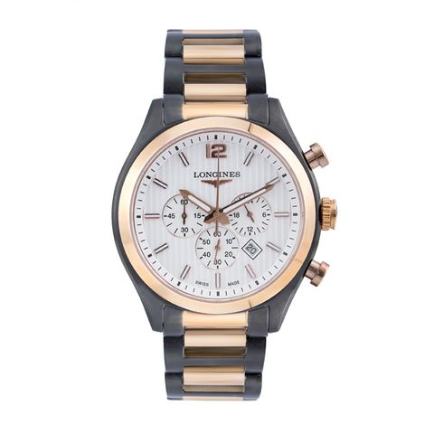 Đồng Hồ Longines S609 Chronograph Sapphire Dây Thép