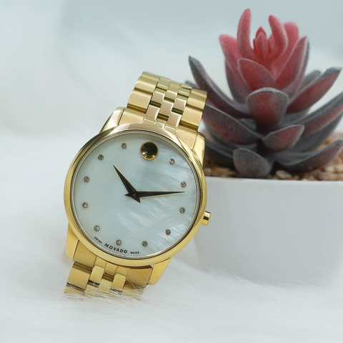 Đồng Hồ Nam Dây Thép Movado 2 Kim 07.1.14.1142 Sapphire