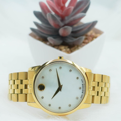 Đồng Hồ Nam Dây Thép Movado 2 Kim 07.1.14.1142 Sapphire