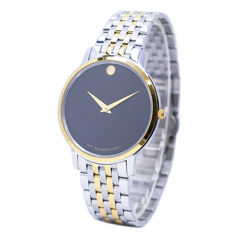 Đồng Hồ Nam Dây Thép Movado Sapphire Bảo Hành 12 Tháng