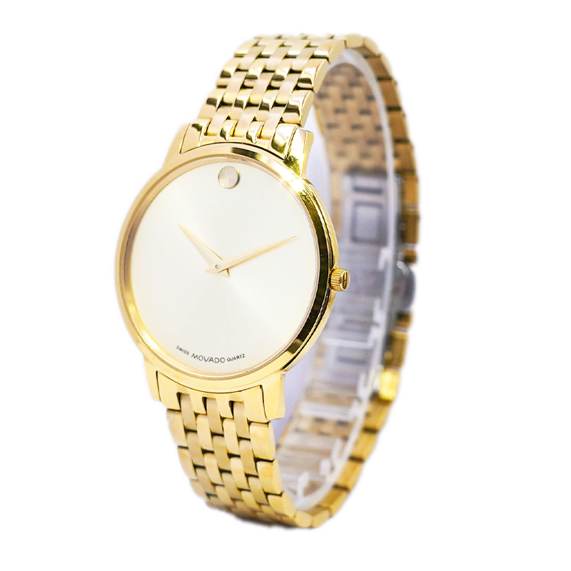 Đồng Hồ Nam Dây Thép Movado Sapphire Bảo Hành 12 Tháng