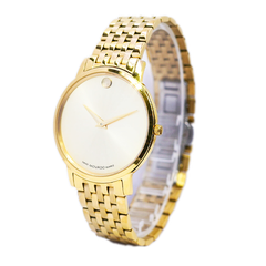Đồng Hồ Nam Dây Thép Movado Sapphire Bảo Hành 12 Tháng