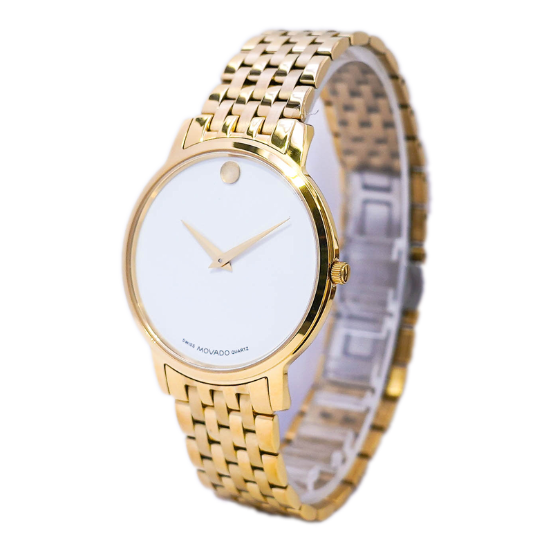 Đồng Hồ Nam Dây Thép Movado Sapphire Bảo Hành 12 Tháng